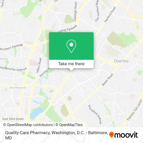Quality Care Pharmacy map
