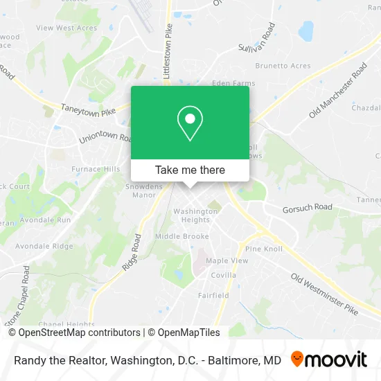 Randy the Realtor map