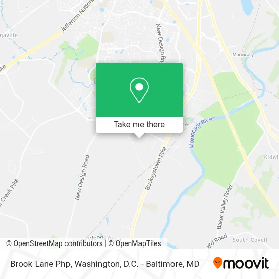 Brook Lane Php map
