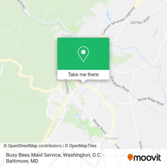 Busy Bees Maid Service map