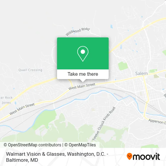 Walmart Vision & Glasses map