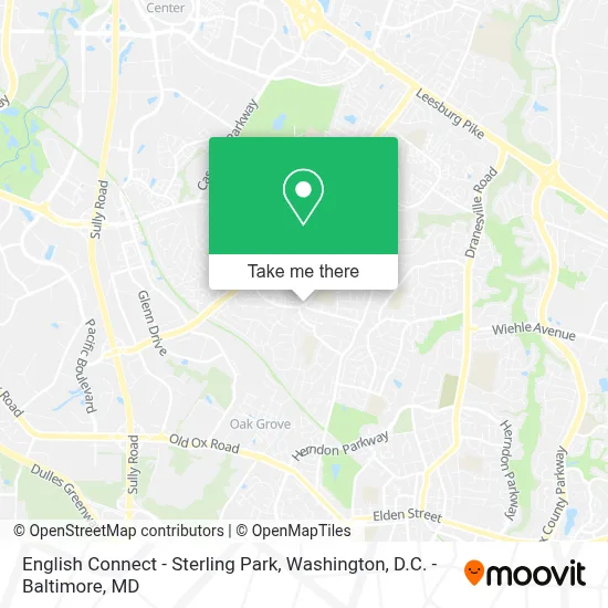 English Connect - Sterling Park map