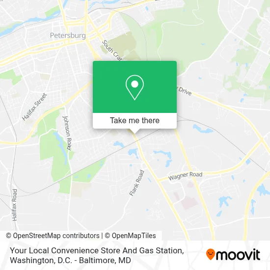 Your Local Convenience Store And Gas Station map