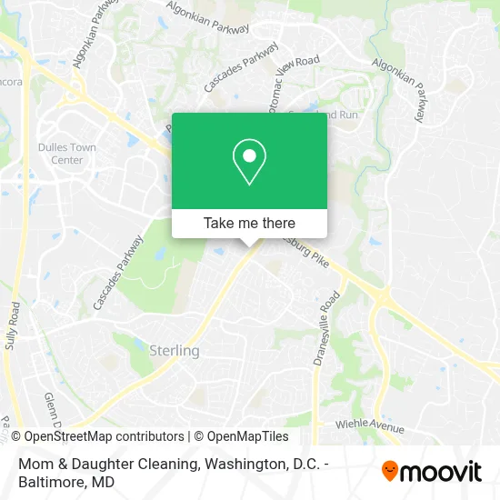 Mom & Daughter Cleaning map