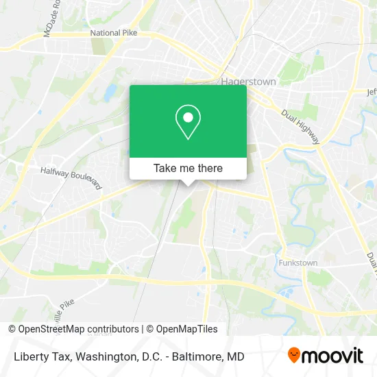 Liberty Tax map