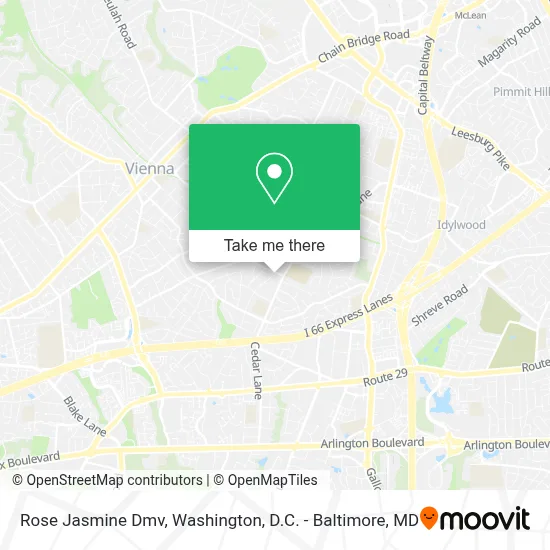 Rose Jasmine Dmv map