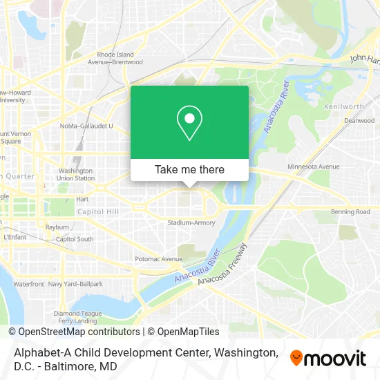 Alphabet-A Child Development Center map