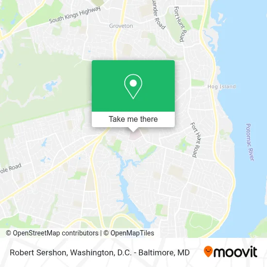 Robert Sershon map