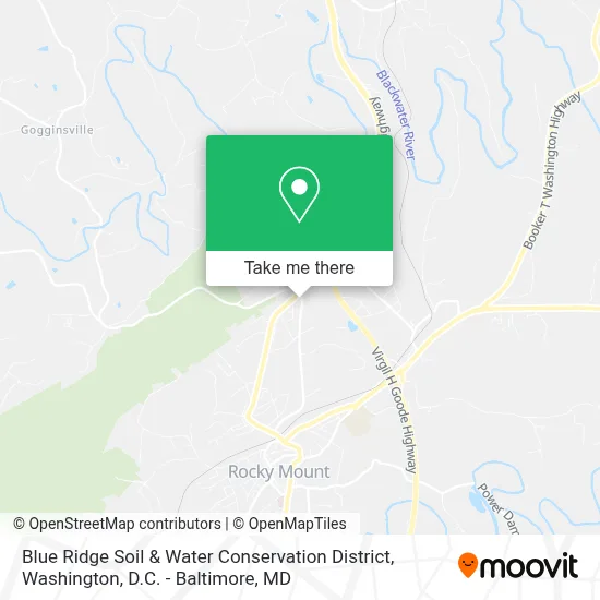 Blue Ridge Soil & Water Conservation District map