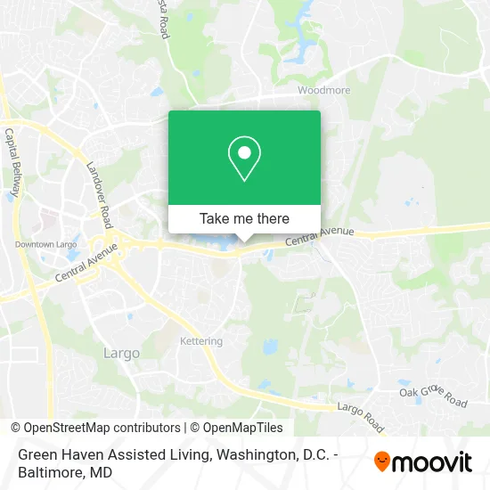 Green Haven Assisted Living map