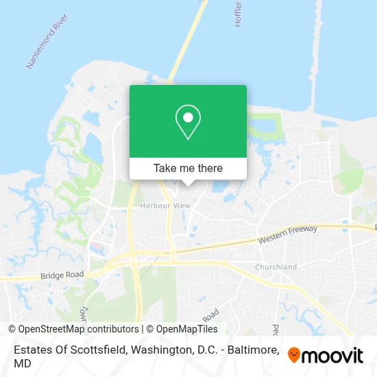 Estates Of Scottsfield map