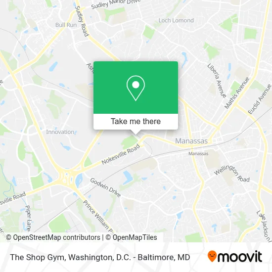 The Shop Gym map