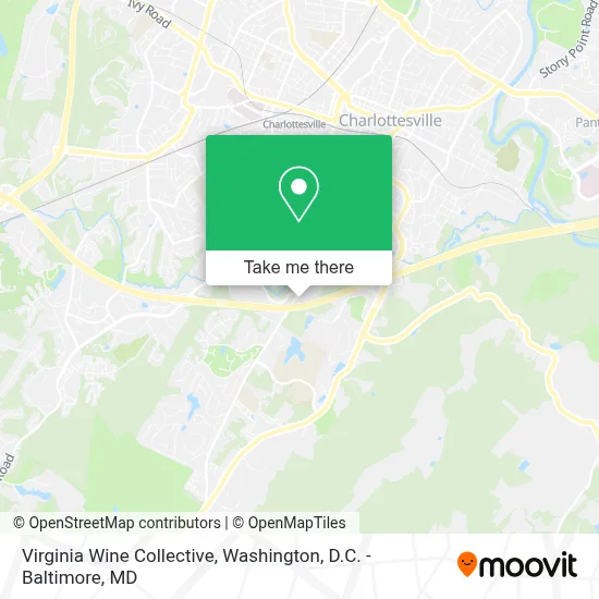 Virginia Wine Collective map