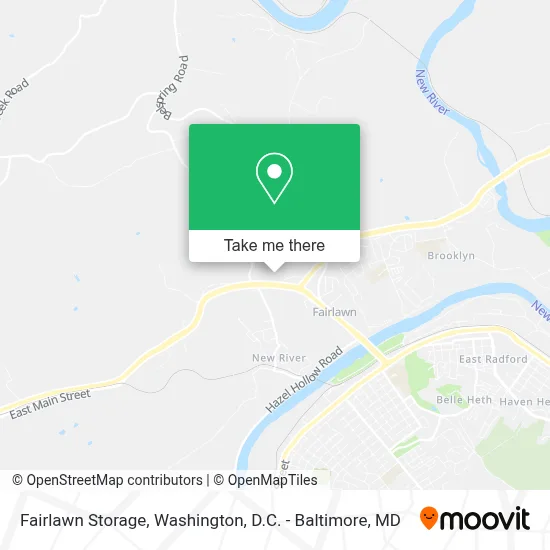 Fairlawn Storage map