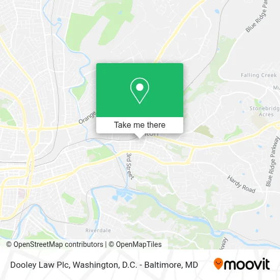 Dooley Law Plc map