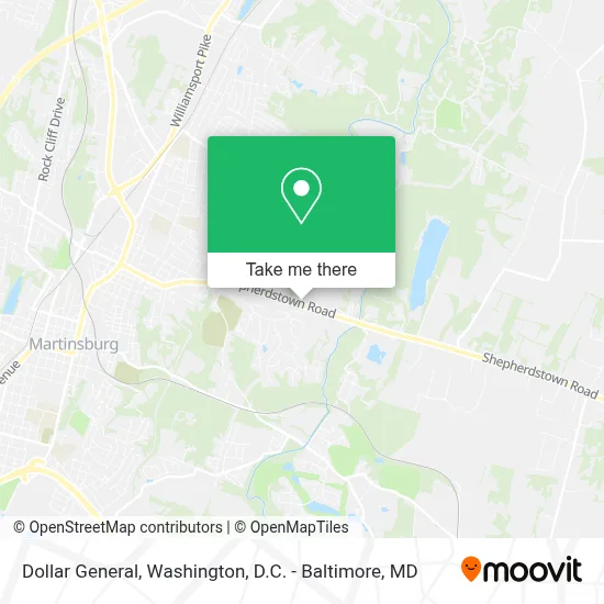 Dollar General map
