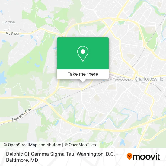Delphic Of Gamma Sigma Tau map