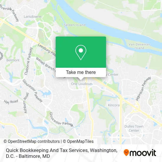 Quick Bookkeeping And Tax Services map