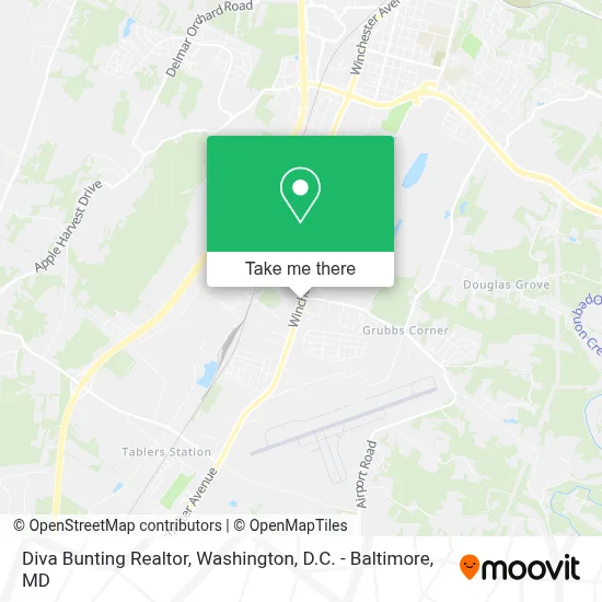 Diva Bunting Realtor map