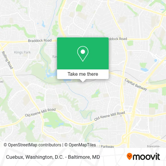 Cuebux map