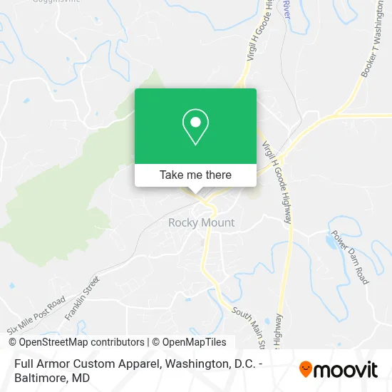 Full Armor Custom Apparel map