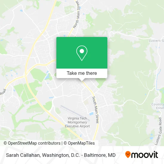 Sarah Callahan map