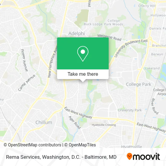 Rema Services map