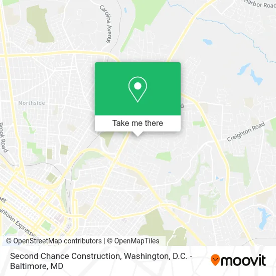 Second Chance Construction map