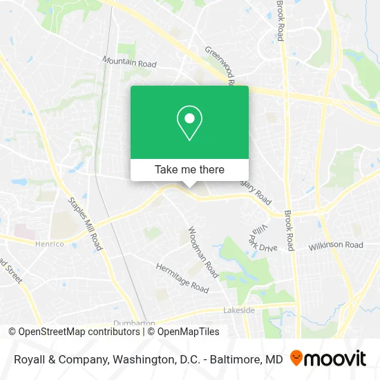 Royall & Company map