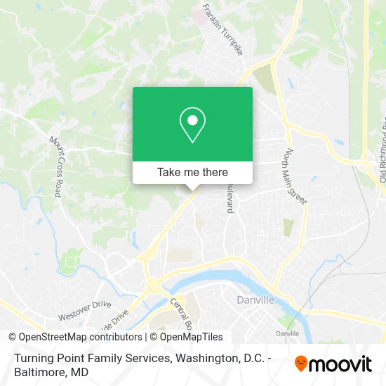 Turning Point Family Services map