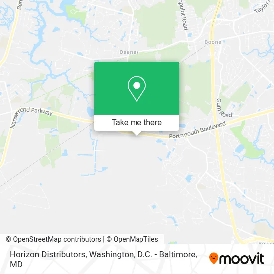 Horizon Distributors map