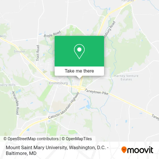 Mount Saint Mary University map