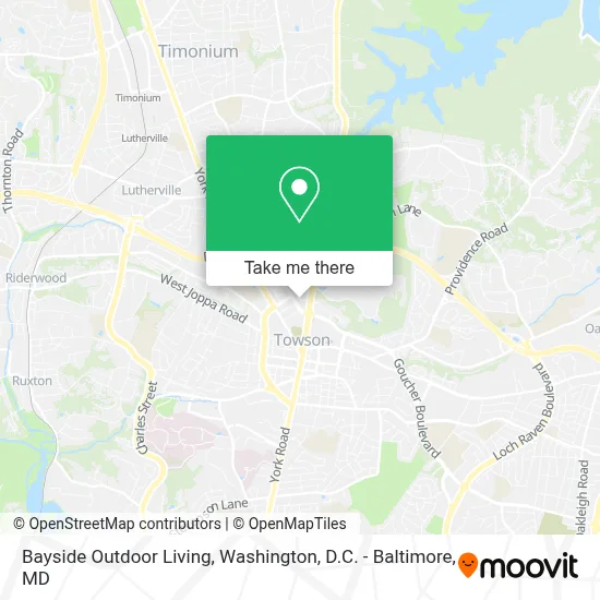 Bayside Outdoor Living map