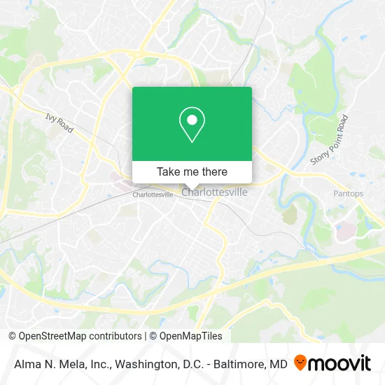 Alma N. Mela, Inc. map