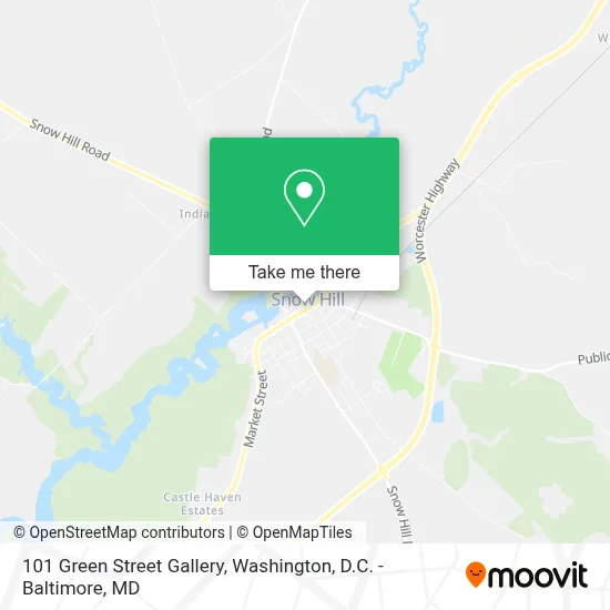101 Green Street Gallery map