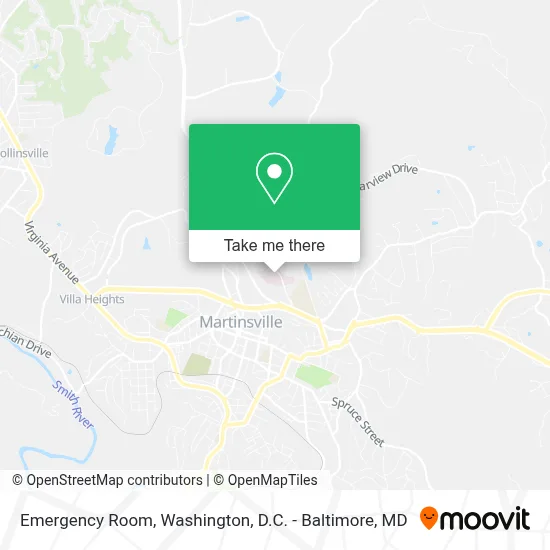 Emergency Room map