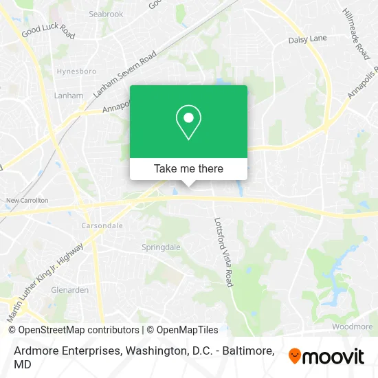 Ardmore Enterprises map