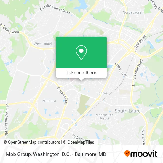 Mpb Group map