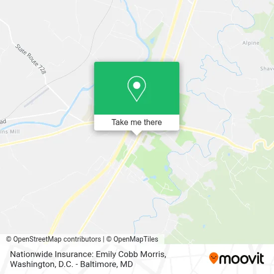 Nationwide Insurance: Emily Cobb Morris map