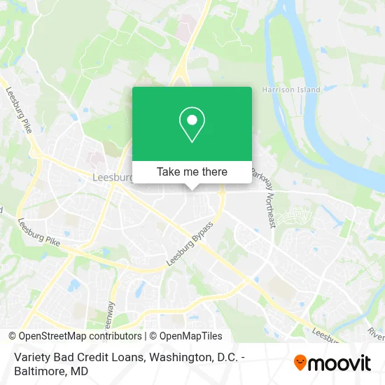 Variety Bad Credit Loans map
