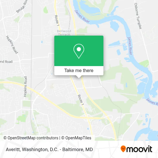 Averitt map