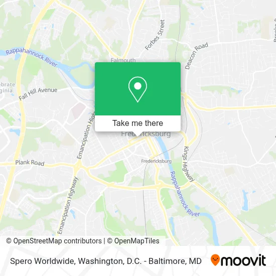 Spero Worldwide map