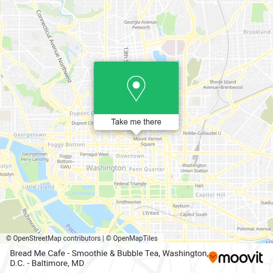 Bread Me Cafe - Smoothie & Bubble Tea map