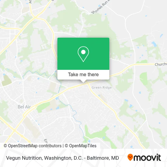 Vegun Nutrition map