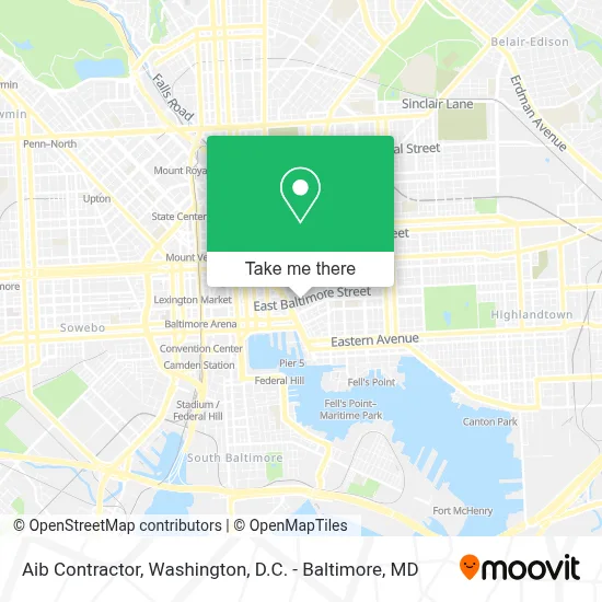 Aib Contractor map