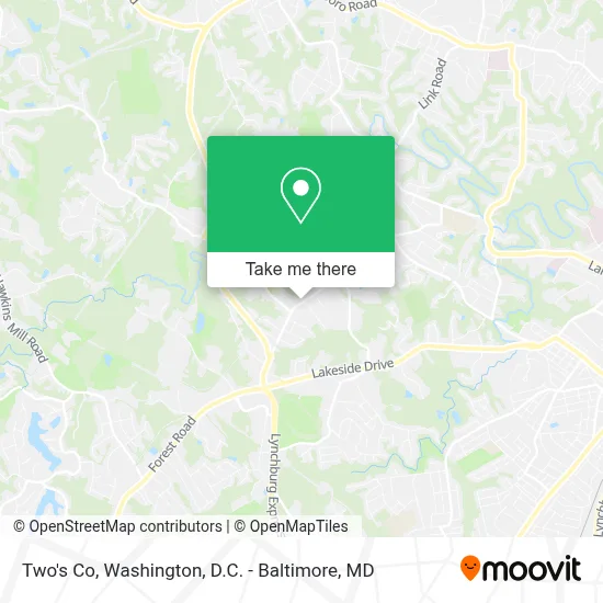 Two's Co map