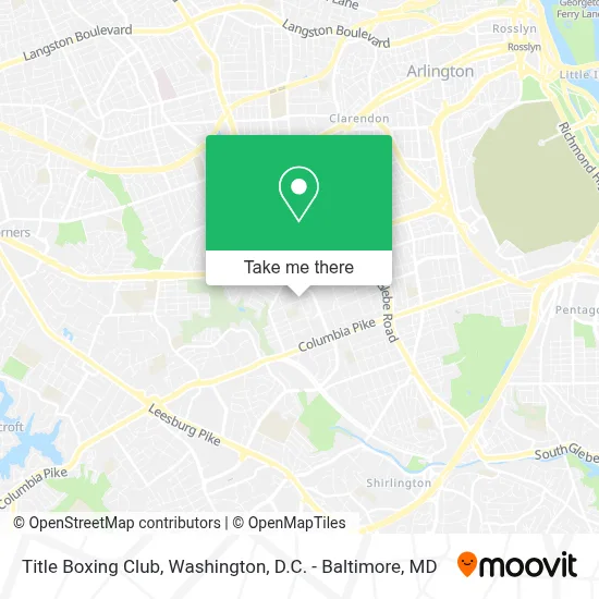 Title Boxing Club map