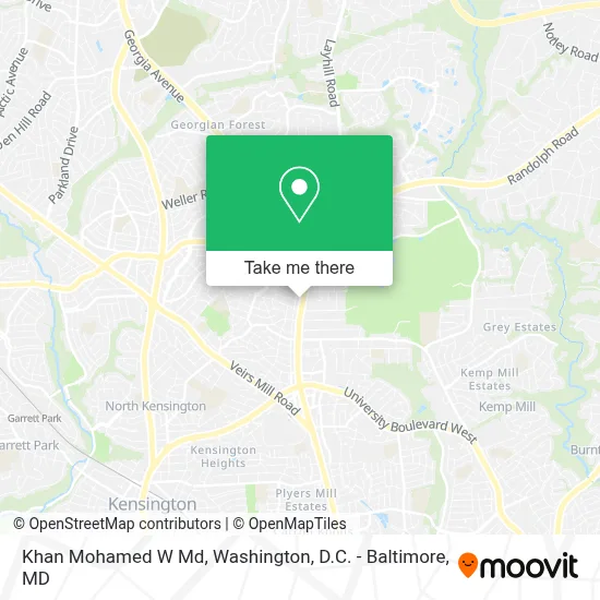 Khan Mohamed W Md map