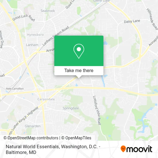 Natural World Essentials map