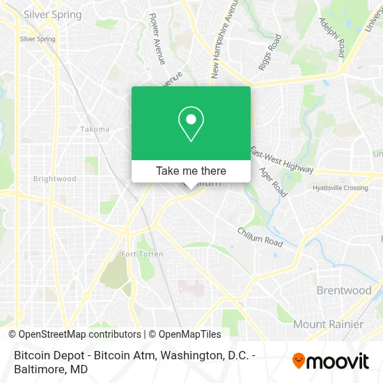 Bitcoin Depot - Bitcoin Atm map